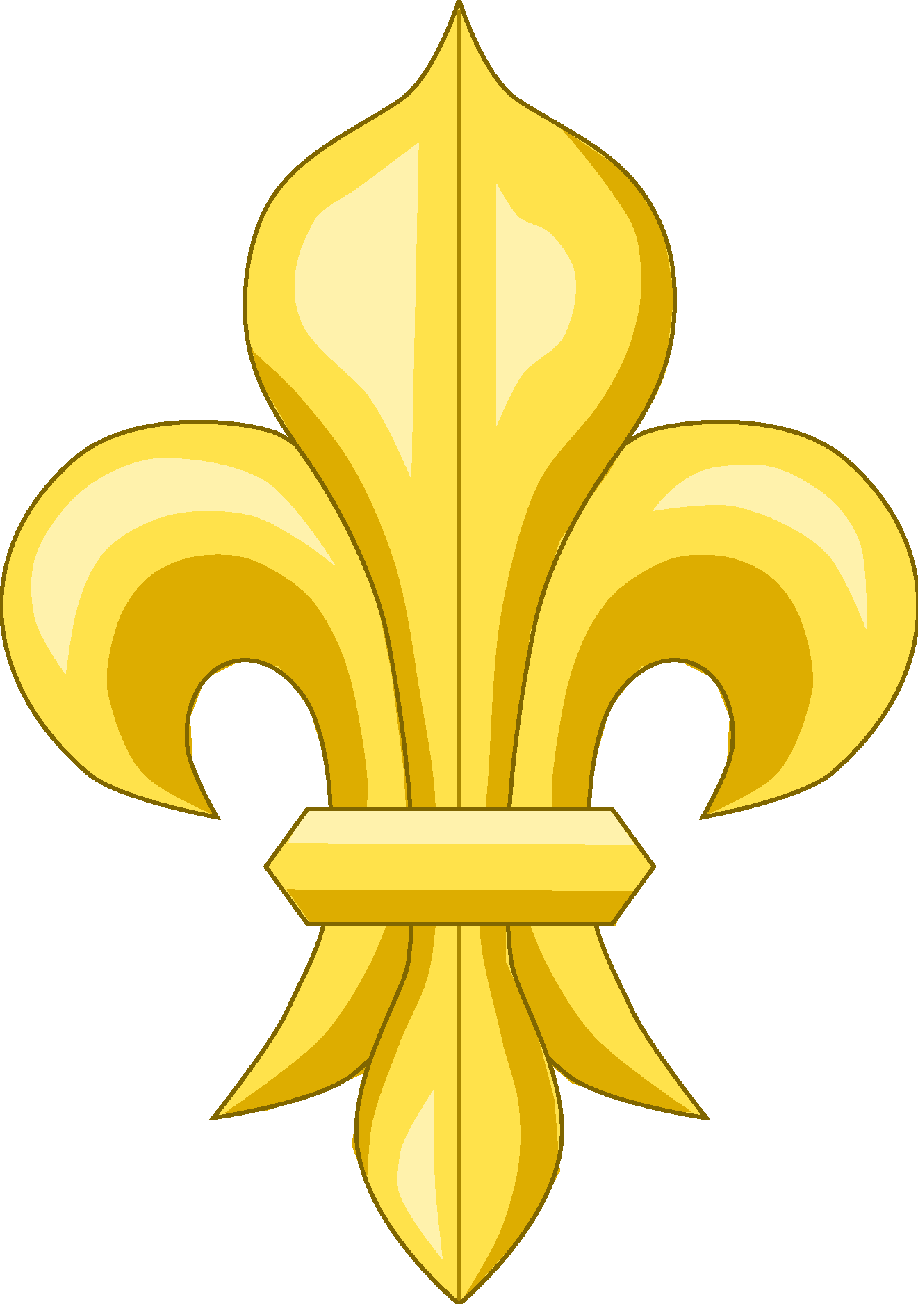 Fleur De Lys Logo Vector Logo